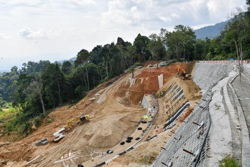 TAPAK CERUN JALAN BATANG KALI GENTING