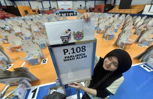 PERSIAPAN KOTAK UNDI PRU15