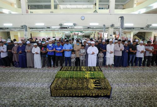 JENAZAH NAHAS PESAWAT TERHEMPAS DI ELMINA