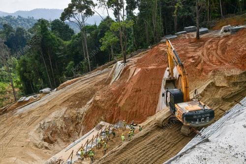 TAPAK CERUN JALAN BATANG KALI GENTING