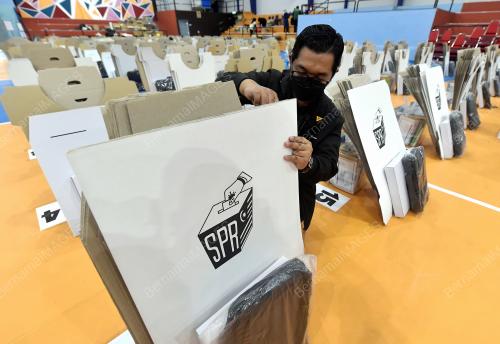 PERSIAPAN KOTAK UNDI PRU15