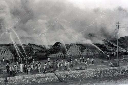 KEBAKARAN PELABUHAN KLANG