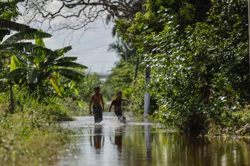 TINJAUAN BANJIR DI KAMPUNG JOHAN SETIA