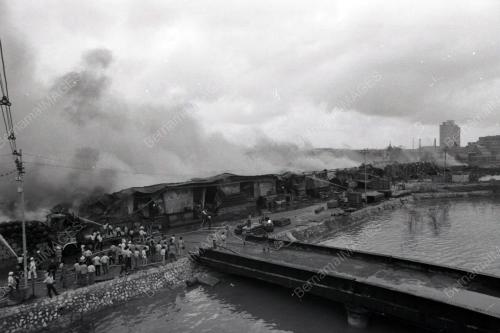 KEBAKARAN PELABUHAN KLANG