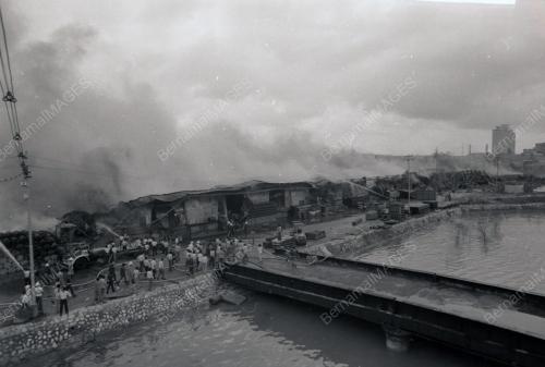 KEBAKARAN PELABUHAN KLANG