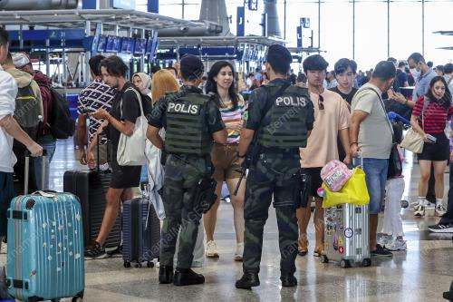 PDRM TINGKAT KAWALAN KESELAMATAN DI KLIA