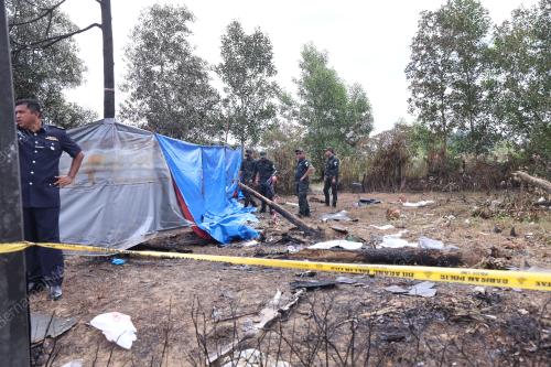 NAHAS PESAWAT TERHEMPAS DI ELMINA SHAH ALAM