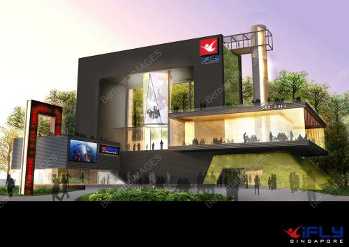 SKYDIVING SIMULATOR IN SENTOSA ISLAND