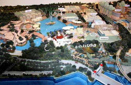 MODEL OF SENTOSA ISLAND