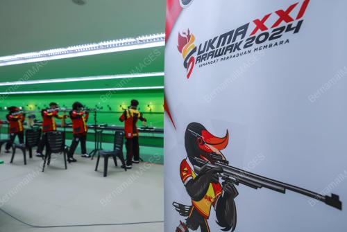LATIHAN MENEMBAK ATLET SARAWAK
