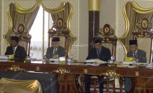 MESYUARAT KE-218 MAJLIS RAJA-RAJA