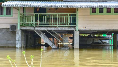 BANJIR KAMPUNG TEBAKANG BIDAYUH SERIAN