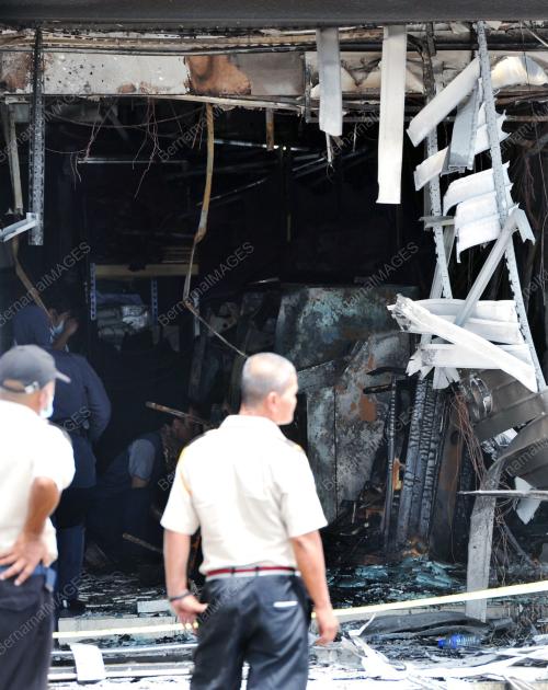 CIMB BANK TERBAKAR