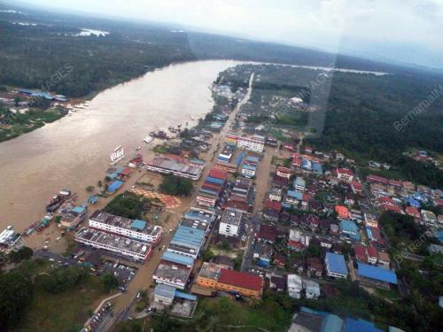 FLOOD VIEW OF MARUDI TOWN
