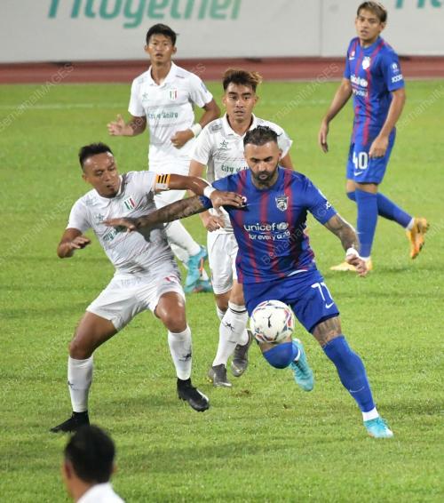 KUCHING CITY FC VS JDT ll