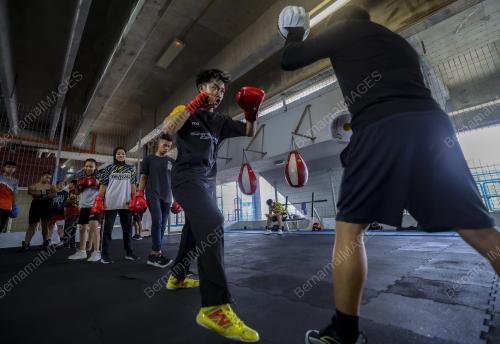 LATIHAN ATLET TINJU SARAWAK SUKMA 2024