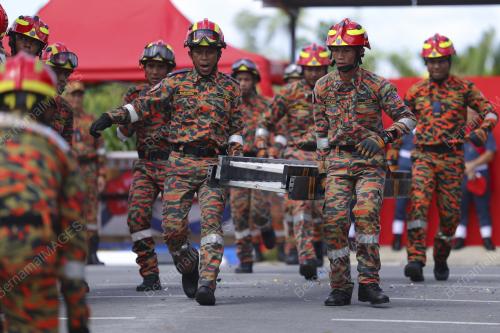 PERASMIAN BALAI BOMBA DAN PENYELAMAT ASAJAYA