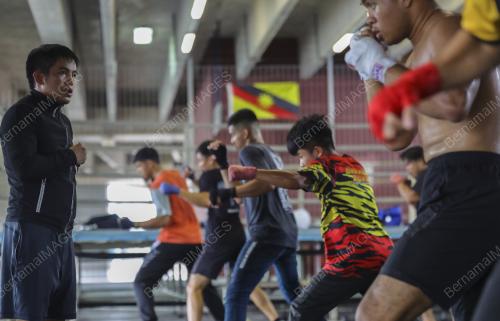 LATIHAN ATLET TINJU SARAWAK SUKMA 2024
