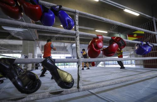 LATIHAN ATLET TINJU SARAWAK SUKMA 2024
