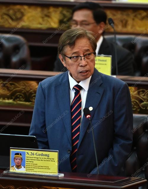TAN SRI ABANG JOHARI TUN OPENG