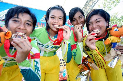 SUKMA BERBASIKAL WANITA PASUKAN