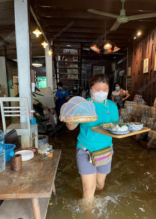 FLOODED RESTAURANT