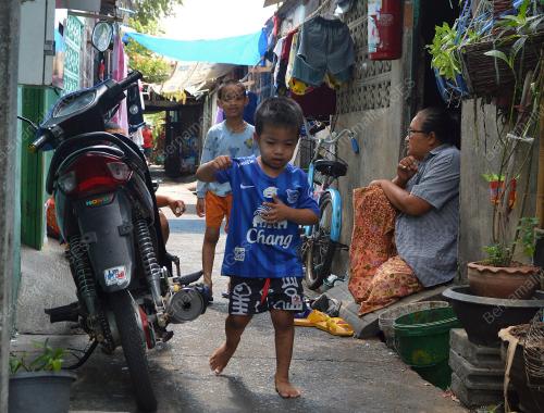 DWELLERS IN BANGKOK'S