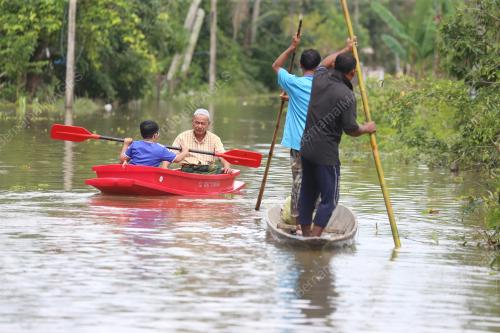 FLOOD AT SOUTH THAILAND