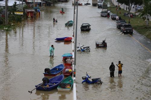 BANJIR DI SELATAN THAILAND