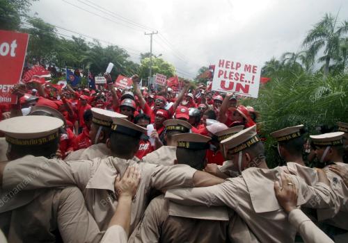 DEMONSTRASI PENUNJUK PERASAAN