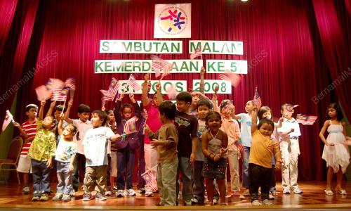 MALAYSIAN CELEBRATING MERDEKA IN THAILAND