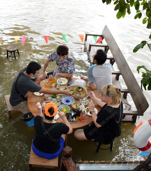 FLOODED RESTAURANT