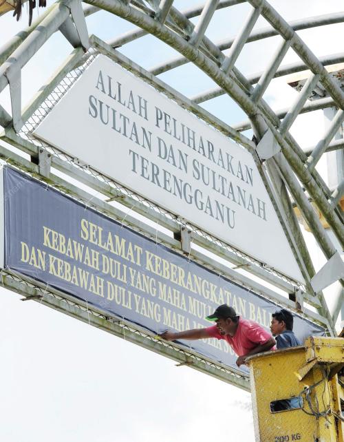PERSIAPAN KEBERANGKATAN ABALIK AGONG