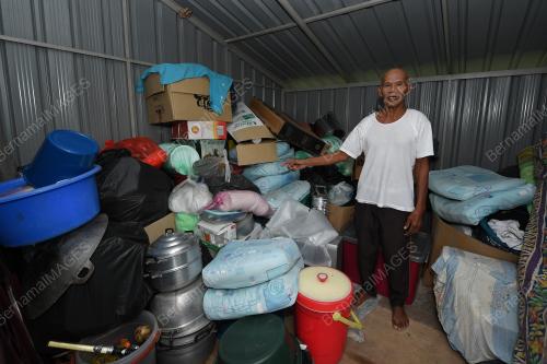 SETOR BANJIR SIMPAN BARANG