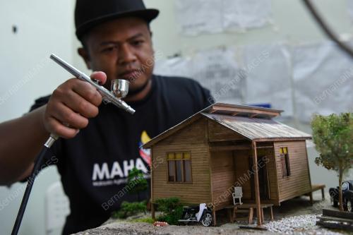 DIORAMA KAMPUNG NELAYAN TERENGGANU