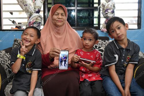 KAWAT SAMPAI SUMBANGAN KEPADA ANAK YATIM