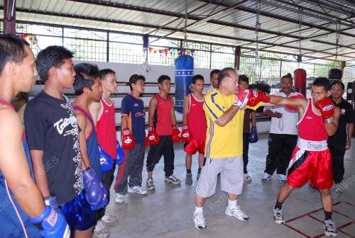 LATIHAN TINJU