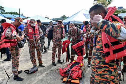 PERSIAPAN OPERASI MENCARI MANGSA KEPALA AIR