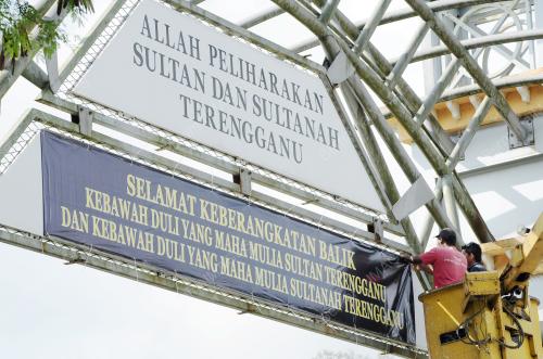 PERSIAPAN KEBERANGKATAN ABALIK AGONG