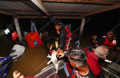 OPERASI MENYELAMAT MANGSA BANJIR DUNGUN