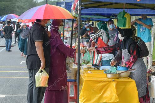 PASAR MALAM PERCUBAAN PERINTAH KAWALAN PERGERAKAN BERSYARAT