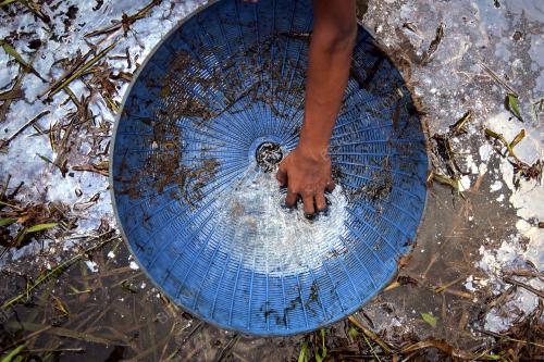 BUDAK KAMPUNG TANGKAP IKAN LAGA
