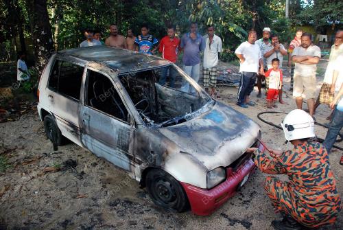 TERBAKAR