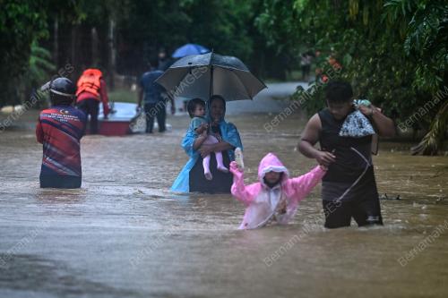 BANJIR KAMPUNG BELIMBING JONGOK BATU