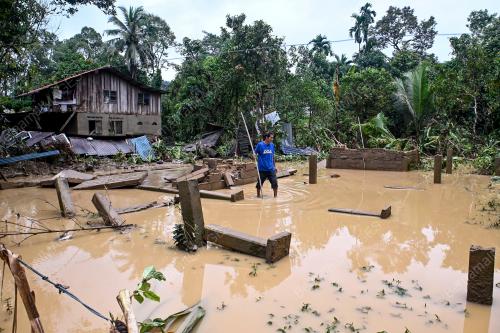 KESAN BANJIR BESAR KAMPUNG SHUKOR
