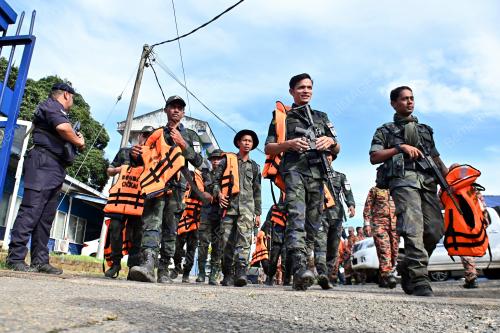 PERSIAPAN OPERASI MENCARI MANGSA KEPALA AIR