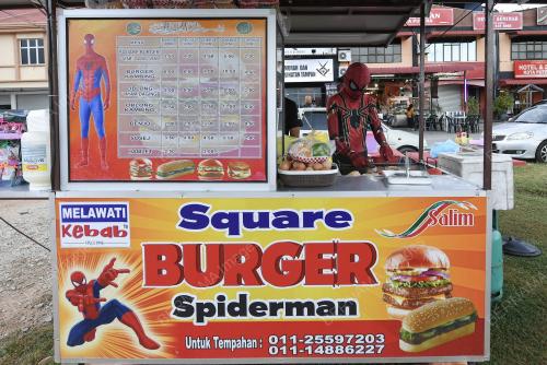 BURGER SPIDERMAN