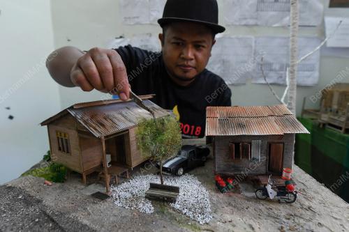 DIORAMA KAMPUNG NELAYAN TERENGGANU