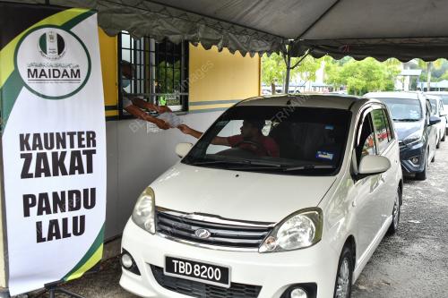 KAUNTER ZAKAT PANDU LALU