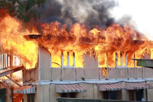 RUMAH TERBAKAR